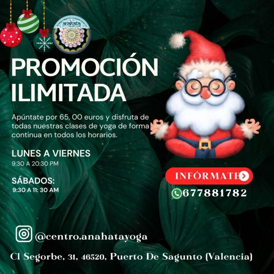 Banner Promoción Rebajas de Navidad Profesional (Post de Instagram)